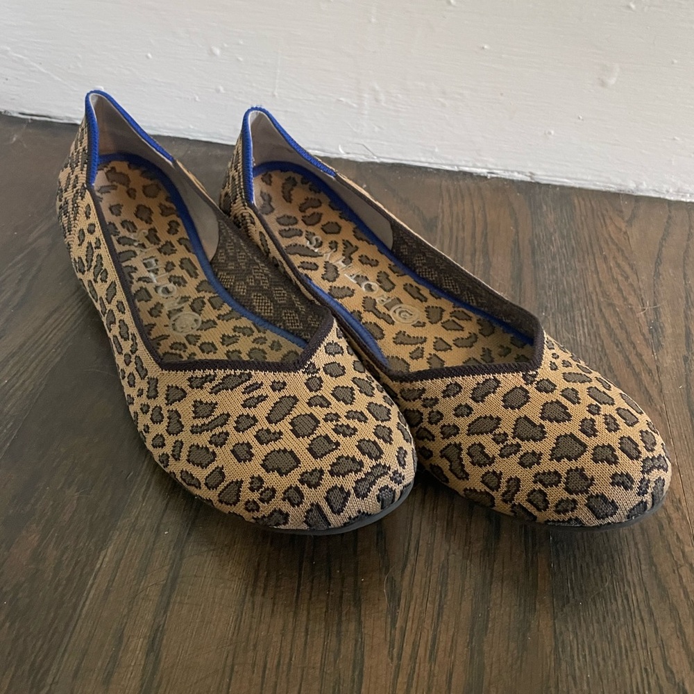 Rothy’s The Flat in Cheetah, Size 11